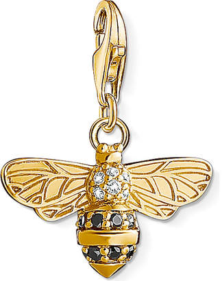 Thomas Sabo Charm Club 18ct gold-plated bee charm