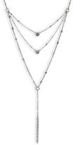 Thumbnail for your product : Lucky Brand Silver-Tone Triple Layer Necklace
