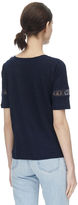 Thumbnail for your product : Rebecca Taylor Linen Lace Tee