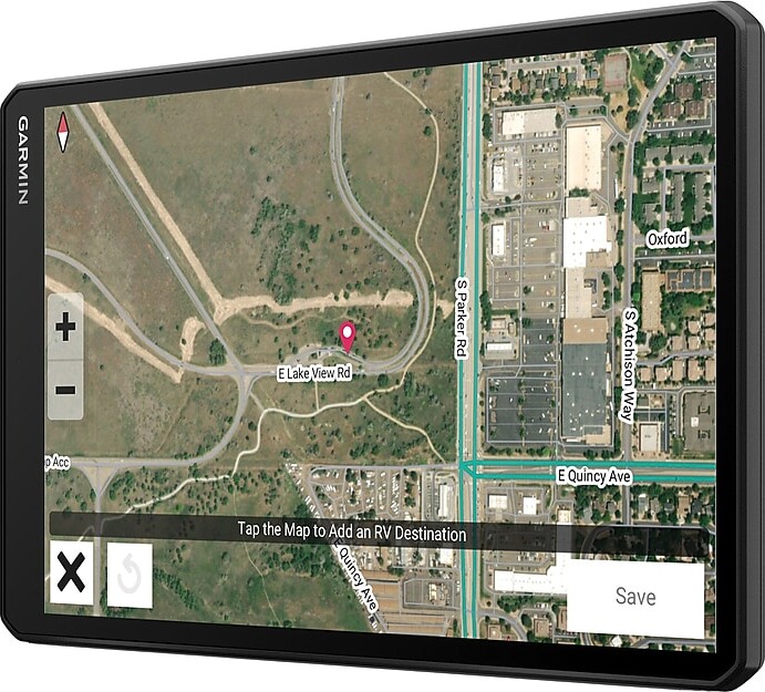 Garmin RV 1095 10" RV GPS Navigator with Bluetooth and Wi-Fi, Black (010-02749-00)