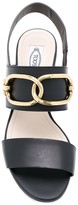 Thumbnail for your product : Tod's T-ring slingback sandals