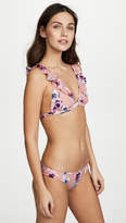 Thumbnail for your product : Tori Praver Swimwear Adriana Ruffle Triangle Top