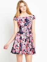 Thumbnail for your product : Love Label Off the Shoulder Floral Dress