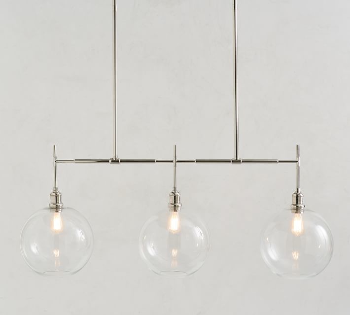 Maisie Glass Globe Round Chandelier - Goimages Go