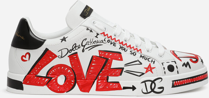 Dolce & Gabbana Portofino Love sneakers - ShopStyle