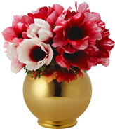 Thumbnail for your product : AERIN Marion Gilded Vase - Round