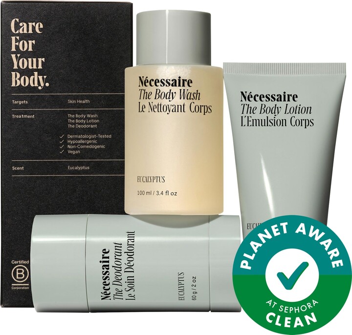 Nécessaire Eucalyptus Body Essentials Set - Trial + Travel