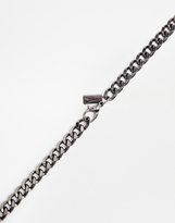 Thumbnail for your product : Regal Rose Apogee Crystal and Gunmetal Chain Choker Necklace