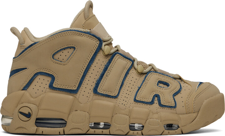 Nike Tan Air More Uptempo '96 Sneakers - ShopStyle