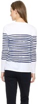 Thumbnail for your product : Vince Marker Stripe Long Sleeve Tee