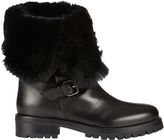 Thumbnail for your product : Sartore Women's Fur-Lined Moto Boots-Black