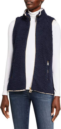 Sail to Sable Sherpa Zip-Up Vest