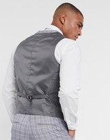 Thumbnail for your product : Harry Brown slim fit double breasted suit vest