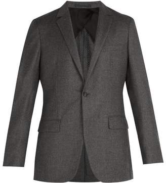 Kilgour Single Breasted Wool And Cashmere Blend Blazer - Mens - Grey