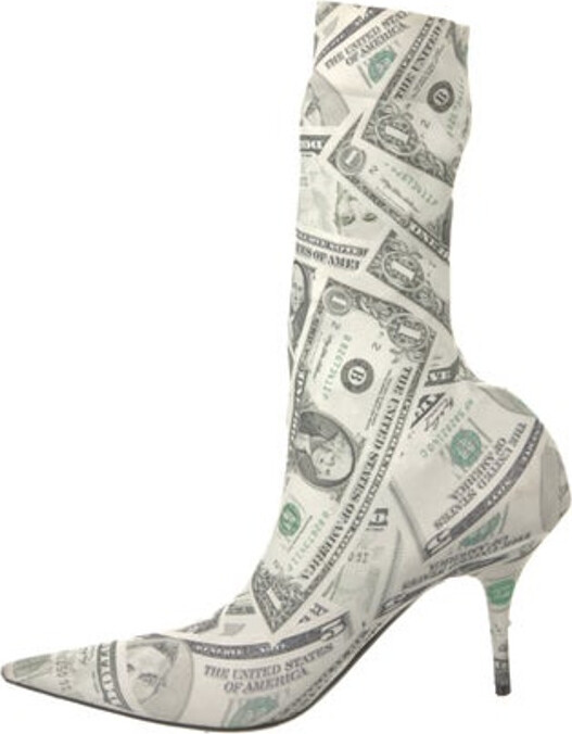 hvidløg krigerisk Fuld Balenciaga Printed Sock Boots - ShopStyle