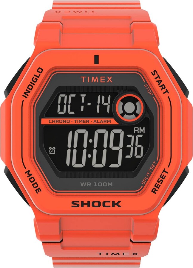 Prevalecer Subir nadie Timex Men's Orange Watches | ShopStyle