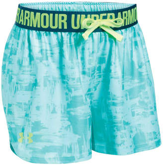 Under Armour Girls Play Up Printed Shorts