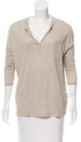 Thumbnail for your product : Humanoid Linen Three-Quarter Sleeve Top