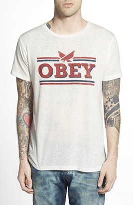 Obey 'Full Flavor' Graphic T-Shirt