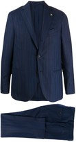 Thumbnail for your product : Lardini Striped Two Piece Suit