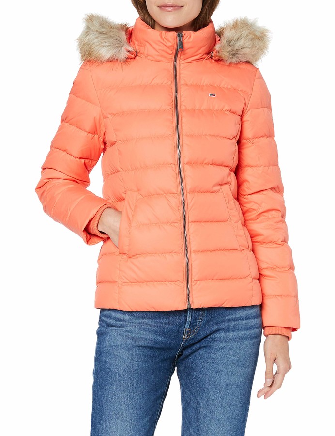 tommy jeans women's essential hooded down jacket