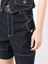 Thumbnail for your product : Temperley London Jerry denim shorts