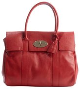 Thumbnail for your product : Mulberry poppy red leather 'Bayswater' top handle satchel