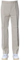 Thumbnail for your product : Maison Margiela Beige Cotton Pants With Side Stripes