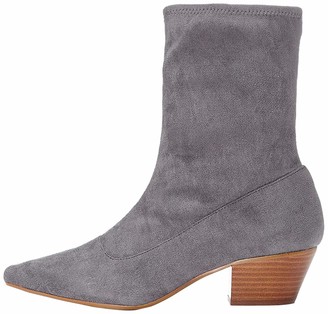 grey slouch boots uk