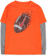 Thumbnail for your product : Nike Little Boys' Dri-FIT Football Graphic Tee