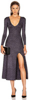 Thumbnail for your product : A.L.C. Serafina Dress in Metallic,Purple