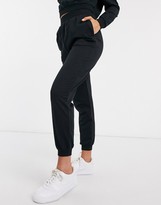Thumbnail for your product : ASOS DESIGN tracksuit off shoulder sweat / jogger