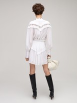 Thumbnail for your product : Etoile Isabel Marant Izae Lace Cotton & Viscose Shirt