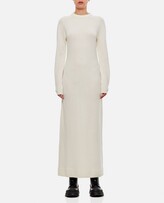 Wool Cashmere Long Dress 