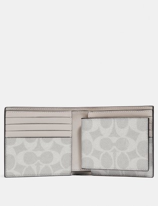 Coach 3-In-1 Wallet With Signature Canvas Interior