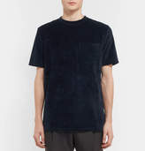 Thumbnail for your product : Cmmn Swdn Bren Cotton-Blend Velvet T-Shirt