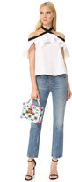 Thumbnail for your product : Alice + Olivia Alyssa Off Shoulder Halter Blouse