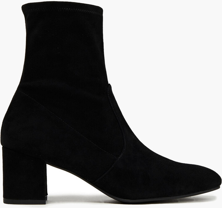 stuart weitzman cone heel bootie