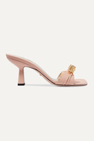 Thumbnail for your product : Gucci Dora Embellished Leather Mules