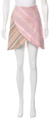 Rodarte Asymmetrical Printed Skirt