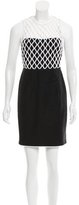 Thumbnail for your product : Diane von Furstenberg Open Embroidered Mini Dress
