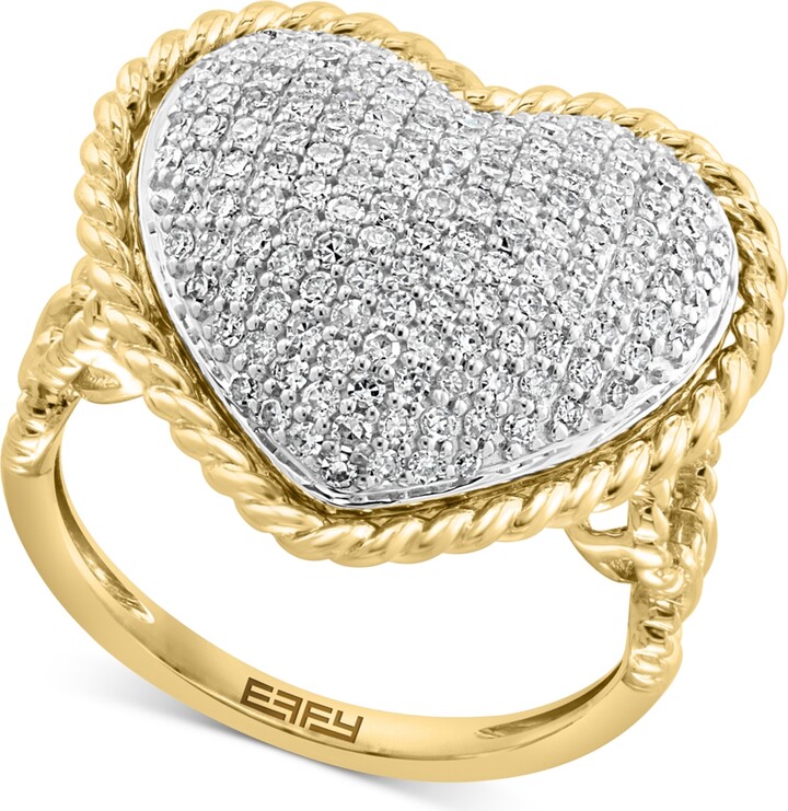 Effy Pave Diamond Ring | Shop the world's largest collection of 