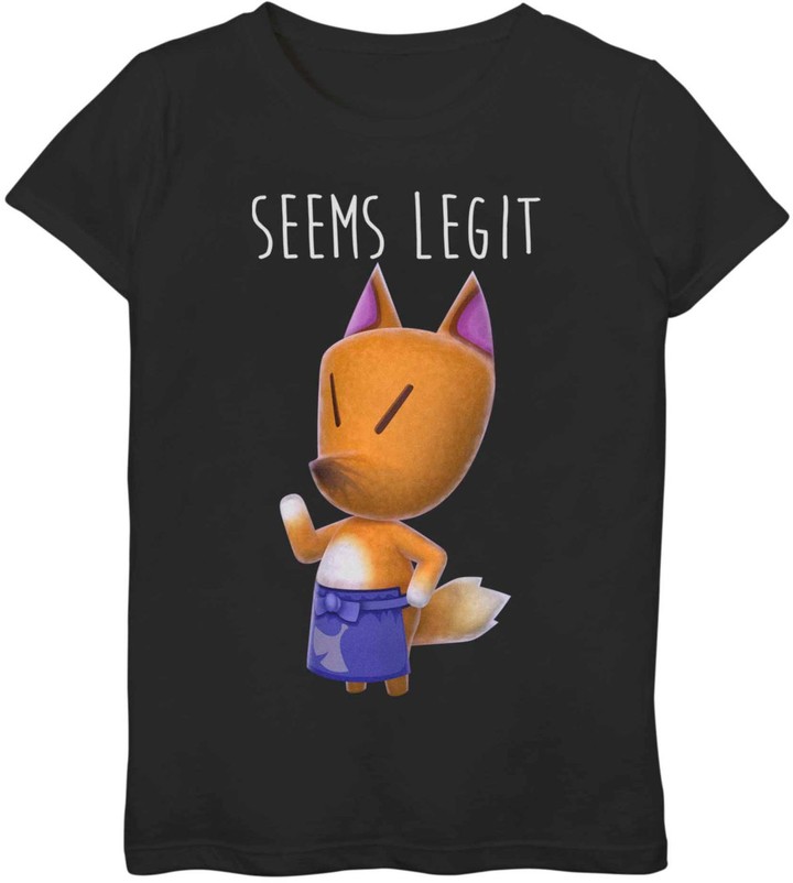 Licensed Character Girls' 716 Nintendo Animal Crossing Redd The Fox