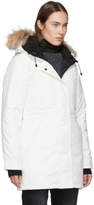 Thumbnail for your product : Canada Goose White Down Victoria Parka