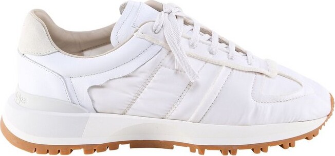 Maison Margiela Panelled Lace-Up Sneakers