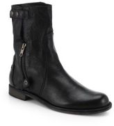 Thumbnail for your product : Ld Tuttle The Strike Mid-Calf Leather Moto Boots