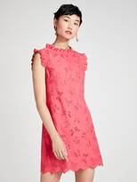 Thumbnail for your product : Kate Spade Butterfly Eyelet Shift Dress