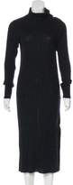 Thumbnail for your product : AllSaints Rib Knit Merino Wool Dress
