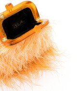 Thumbnail for your product : Isla Feather-Design Clutch Bag