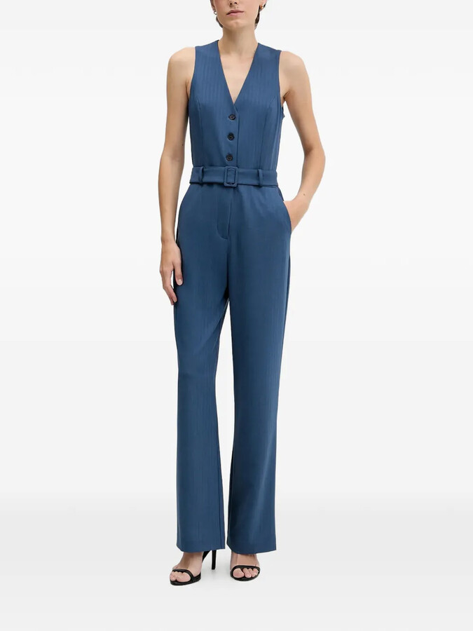 Sisley Belted Jumpsuit